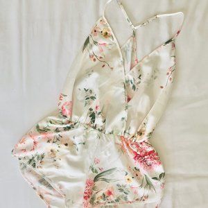 Silky Nighty Romper